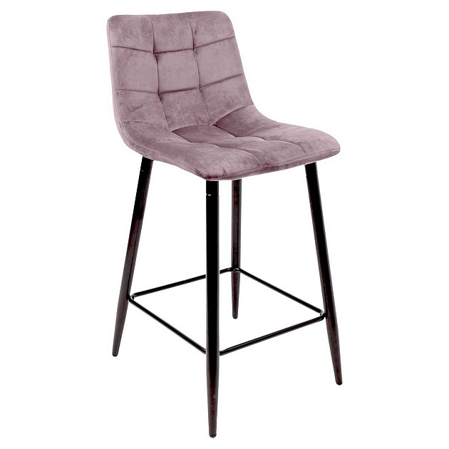 Барный стул AksHome Mia пыльная роза, велюр 78869 изображение 1 Барный стул AksHome Mia пыльная роза, велюр 78869 Фото № 1
