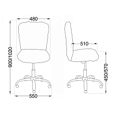 Детское кресло AksHome Fluffy мятный, искусственный мех 86384 1