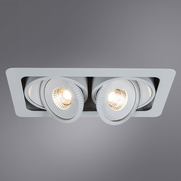 Встраиваемый светодиодный светильник Arte Lamp Studio A3007PL-2WH Фото № 5