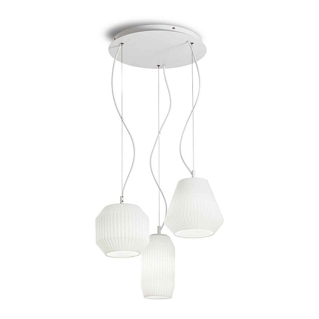 Подвесная люстра Ideal Lux Origami SP3 198095 изображение 1 Подвесная люстра Ideal Lux Origami SP3 198095 Фото № 1