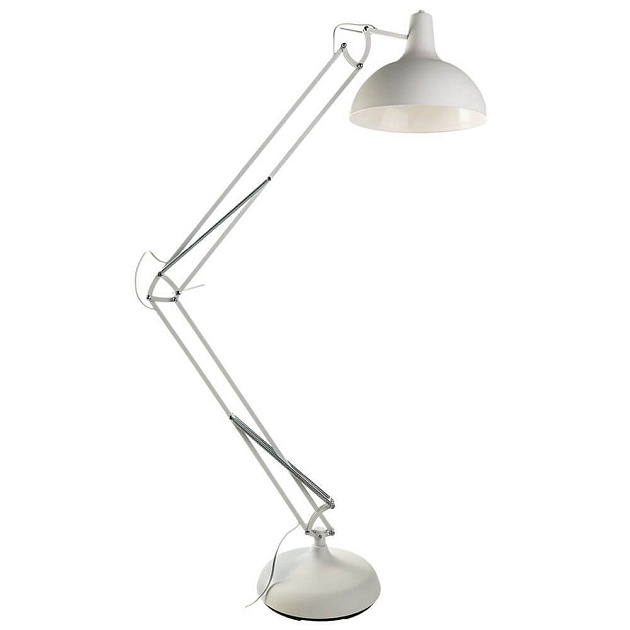 Торшер Arte Lamp Goliath A2487PN-1WH изображение 1 Торшер Arte Lamp Goliath A2487PN-1WH Фото № 1