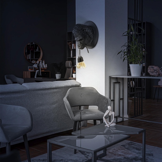 Настенный светильник Loft IT Gorilla 10178 Grey изображение 7 Настенный светильник Loft IT Gorilla 10178 Grey Фото № 7