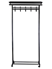 Гардеробная вешалка на колесах Мебелик М 9 008295 4