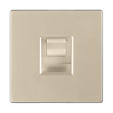 Розетка Werkel Ethernet RJ-45 шампань W1181011 4690389157479 1