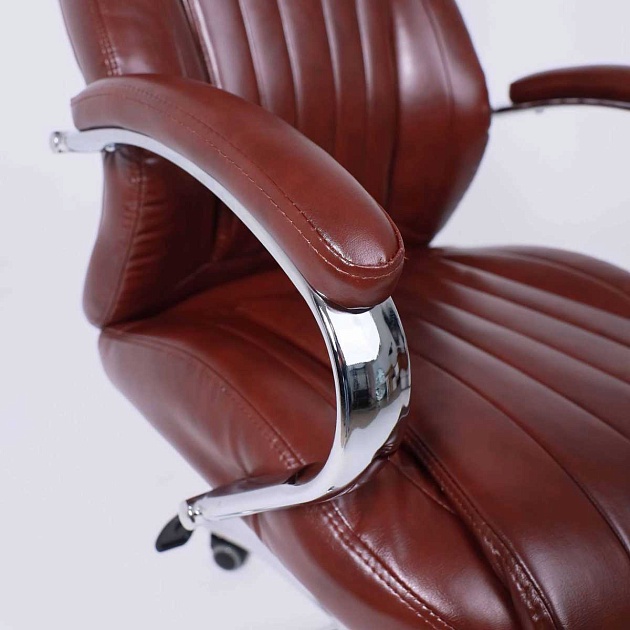 Кресло руководителя AksHome Mastif Eco темно-коричневый 51477 Фото № 7