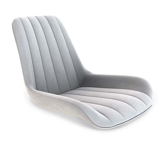 Кухонный стул Sheffilton SHT-ST37/S64 серое облако/хром лак 4683235302 Фото № 5