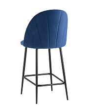 Полубарный стул Stool Group Логан велюр синий AV 413-Cb-08(PP) 5