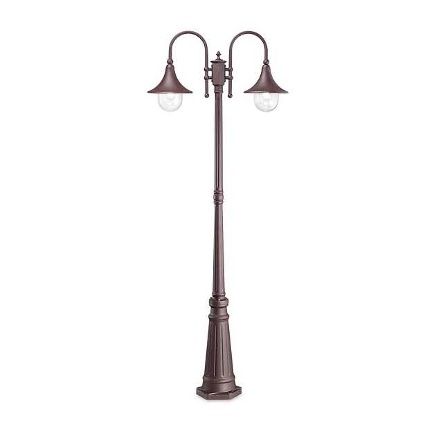 Садово-парковый светильник Ideal Lux Cima PT2 Coffee 246840 Фото № 1