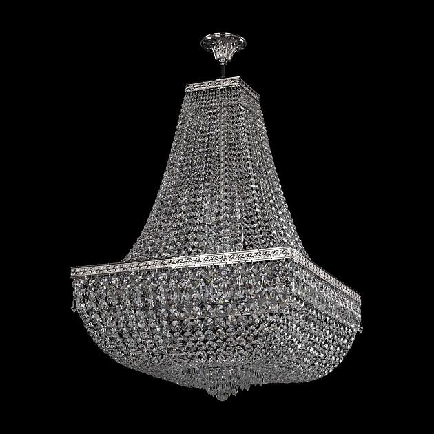 Подвесная люстра Bohemia Ivele 19272/H2/55IV Ni изображение 1 Подвесная люстра Bohemia Ivele 19272/H2/55IV Ni Фото № 1