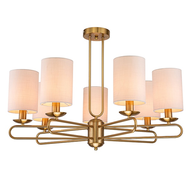 Подвесная люстра Escada Eclipse 10166/7PL Brass изображение 1 Подвесная люстра Escada Eclipse 10166/7PL Brass Фото № 1