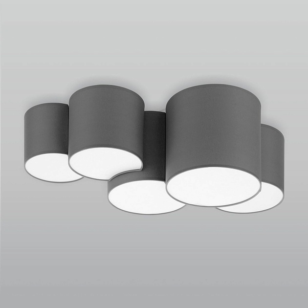 Потолочный светильник TK Lighting 4394 Mona Gray изображение 1 Потолочный светильник TK Lighting 4394 Mona Gray Фото № 1