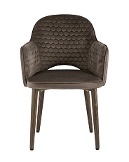 Кухонный стул Stool Group Венера Хани велюр коричневый (ножки дерево) MC16-2YS-2 KD HLR-49 2