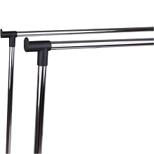 Гардеробная вешалка AksHome Diana на колесах, хром, металл 62180 3