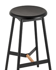 Барный стул Stool Group Knobb черный 9117H75 black 1