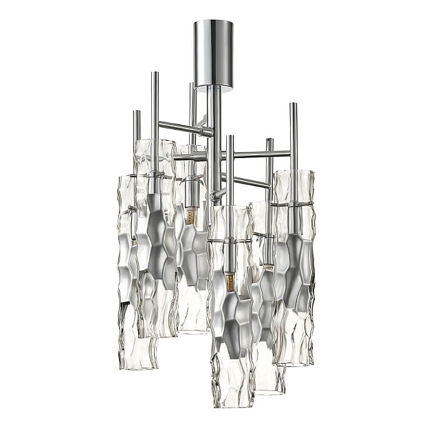 Подвесная люстра Crystal Lux Primavera PL6 Chrome изображение 3 Подвесная люстра Crystal Lux Primavera PL6 Chrome Фото № 3