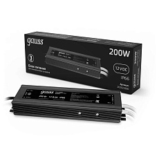 Блок питания Gauss 12V 200W IP66 20A 202023200 4