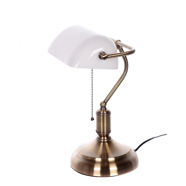 Настольная лампа Lumina Deco Banker LDT 305 WT Фото № 4