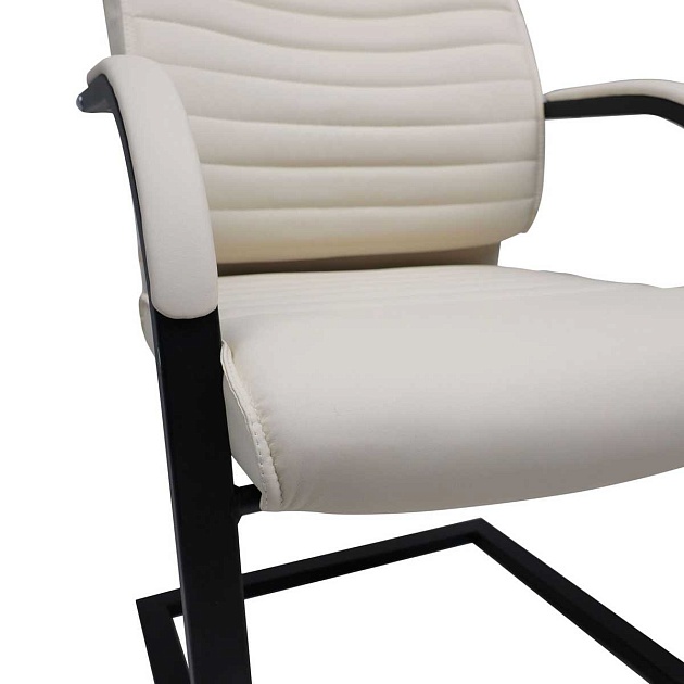 Офисный стул AksHome Augusto кремовый + черный 87591 изображение 4 Офисный стул AksHome Augusto кремовый + черный 87591 Фото № 4