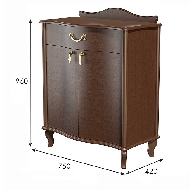 Комод Мебелик Джульетта 008554 Фото № 3