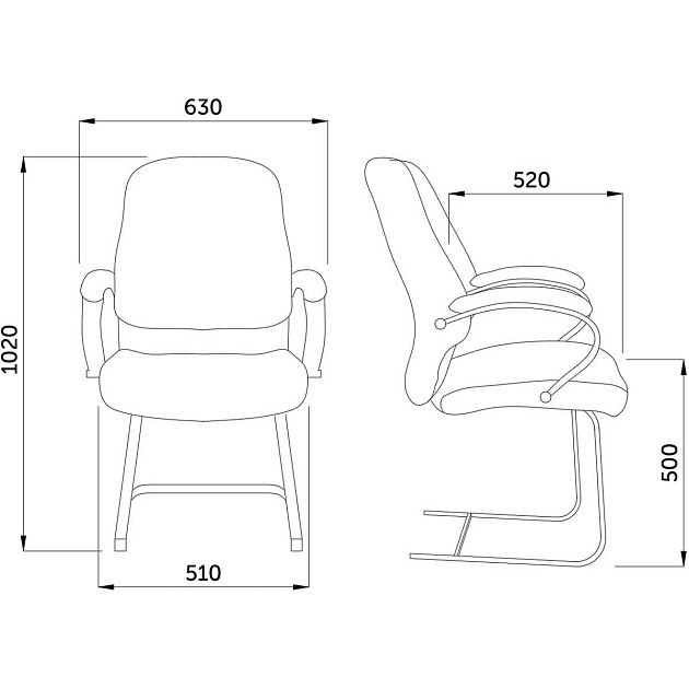 Офисный стул AksHome King бежевый, экокожа 69776 изображение 2 Офисный стул AksHome King бежевый, экокожа 69776 Фото № 2
