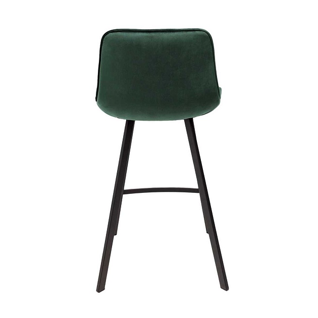 Барный стул AksHome Leros темно-зеленый, велюр 81475 изображение 4 Барный стул AksHome Leros темно-зеленый, велюр 81475 Фото № 4
