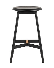 Полубарный стул Stool Group Knobb черный 9117H65 black 2