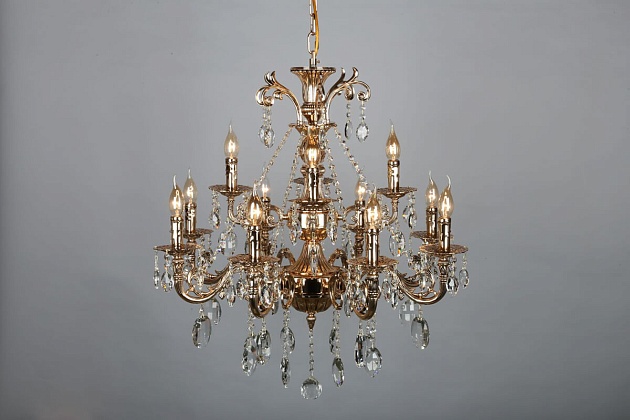 Подвесная люстра Omnilux OML-78903-12 изображение 2 Подвесная люстра Omnilux OML-78903-12 Фото № 2