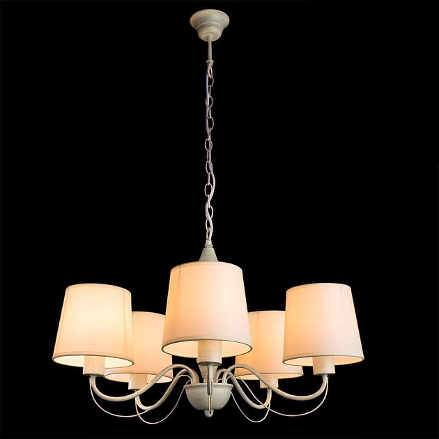Подвесная люстра Arte Lamp Orlean A9310LM-5WG изображение 3 Подвесная люстра Arte Lamp Orlean A9310LM-5WG Фото № 3