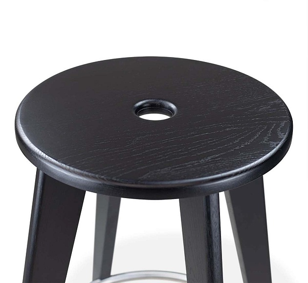 Барный стул Sheffilton SHT-S146 черный/нерж 8988092301 изображение 6 Барный стул Sheffilton SHT-S146 черный/нерж 8988092301 Фото № 6