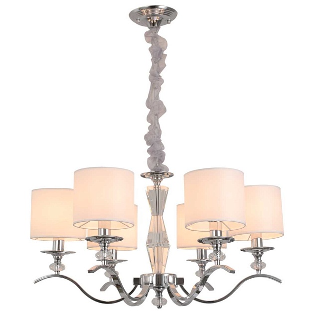 Люстра Illumico IL1364-6PPA-29 CR изображение 1 Люстра Illumico IL1364-6PPA-29 CR Фото № 1