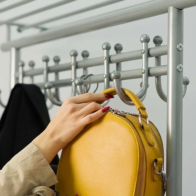 Гардеробная вешалка на колесах Мебелик М 9 008209 изображение 15 Гардеробная вешалка на колесах Мебелик М 9 008209 Фото № 15