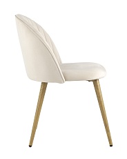 Кухонный стул Stool Group Лион Страйпс велюр кремовый DC-69030G HLR-2 3