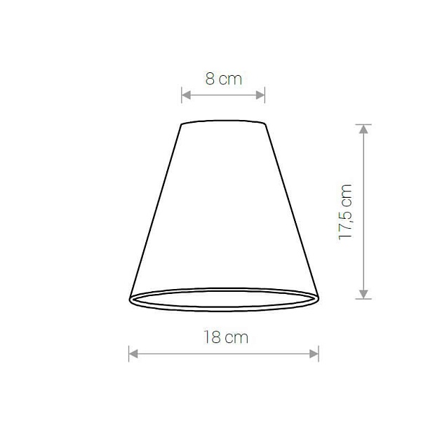 Абажур Nowodvorski Cameleon Cone S 8415 Фото № 2