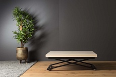 Стол-трансформер Levmar Compact D68/S53 (дуб шамони светлый/чёрные опоры) 7125110722 3