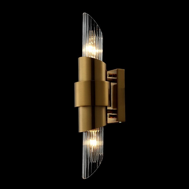 Бра Crystal Lux Justo AP2 Brass изображение 3 Бра Crystal Lux Justo AP2 Brass Фото № 3