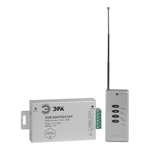 Контроллер ЭРА RGBcontroller-12/24V-180W/288W Б0043444 Фото № 1
