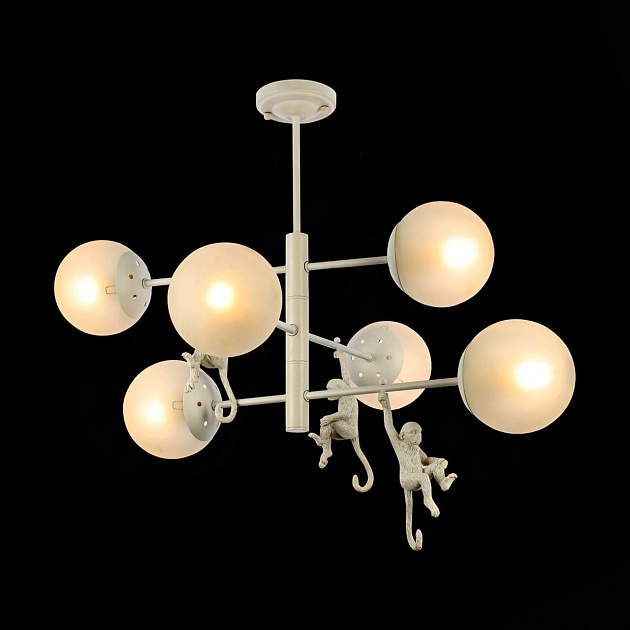 Потолочная люстра Evoluce Tenato SLE115103-06 изображение 2 Потолочная люстра Evoluce Tenato SLE115103-06 Фото № 2