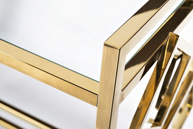 Сервировочный стол Garda Decor GY-CRT8164Gold Фото № 3