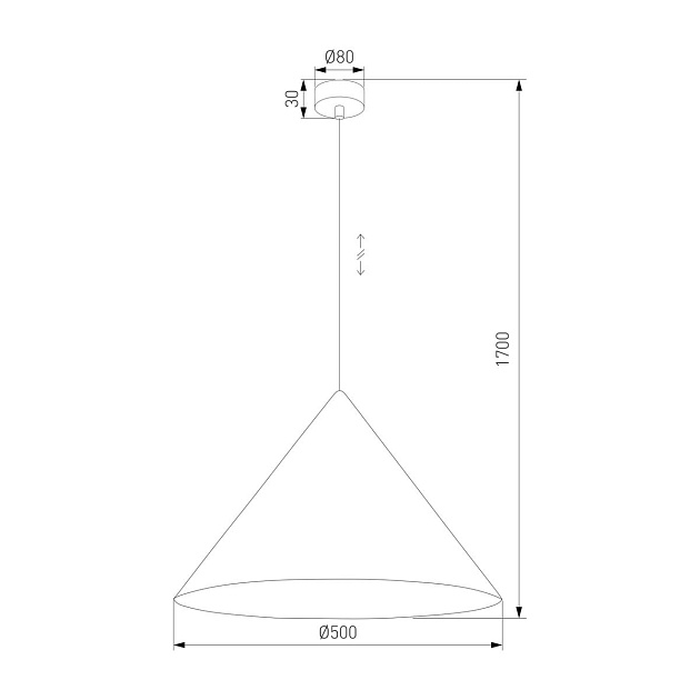 Подвесной светильник TK Lighting 10087 Cono Фото № 2