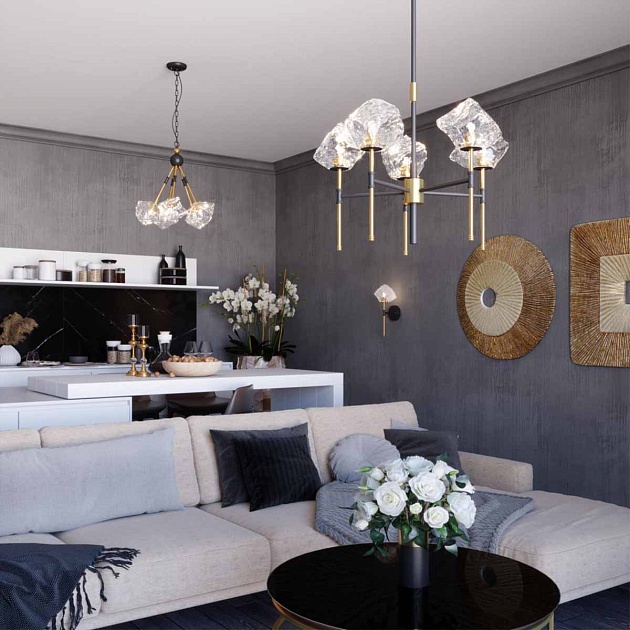 Подвесной светильник Odeon Light Loft Stono 4789/1 изображение 4 Подвесной светильник Odeon Light Loft Stono 4789/1 Фото № 4
