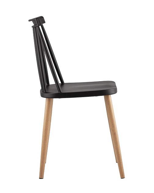 Кухонный стул Stool Group Морган пластиковый черный Y820 black изображение 4 Кухонный стул Stool Group Морган пластиковый черный Y820 black Фото № 4