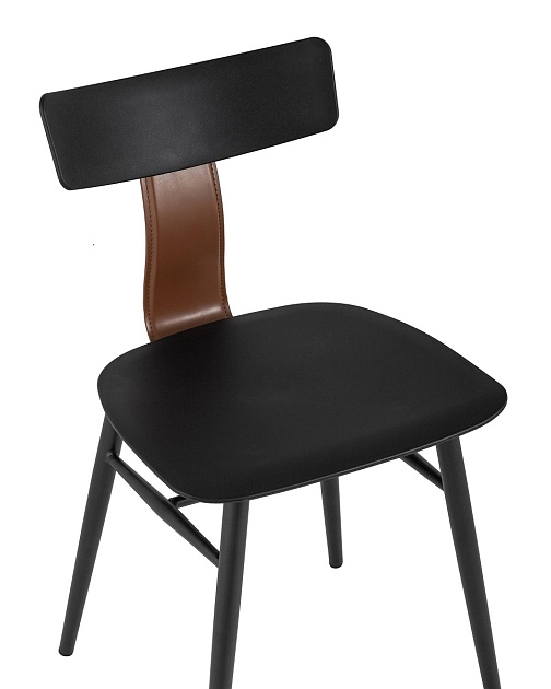 Кухонный стул Stool Group ANT пластиковый черный 8333 black Фото № 6