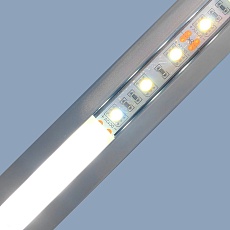 Профиль подвесной с рассеивателем серебро 2м. Apeyron 08-28 2