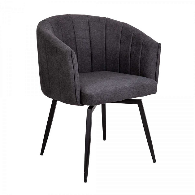 Поворотное кресло AksHome Melon серый, ткань 73215 Фото № 1