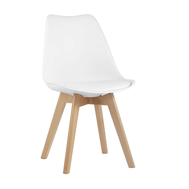 Кухонный стул Stool Group FRANKFURT белый дер. Ножки Y863 white изображение 1 Кухонный стул Stool Group FRANKFURT белый дер. Ножки Y863 white Фото № 1