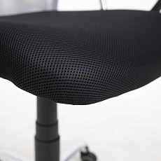 Офисное кресло AksHome Gamma серый + черный, сетка + ткань 84769 5