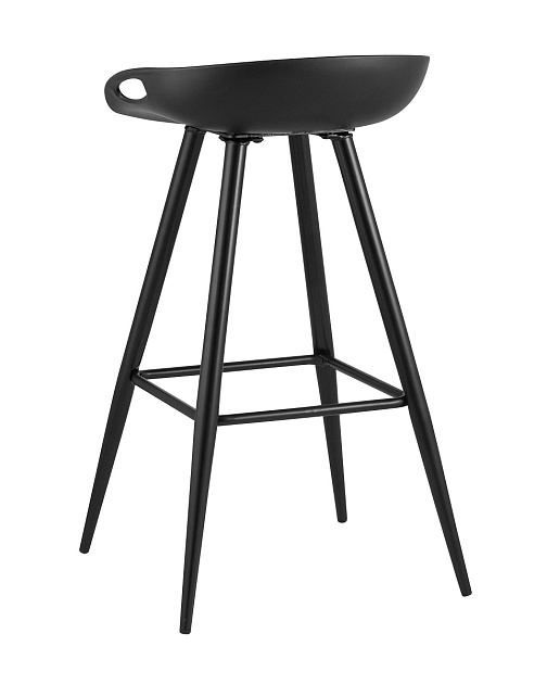 Барный стул Stool Group Флэш черный черные ножки FIYAN BLACK Фото № 7
