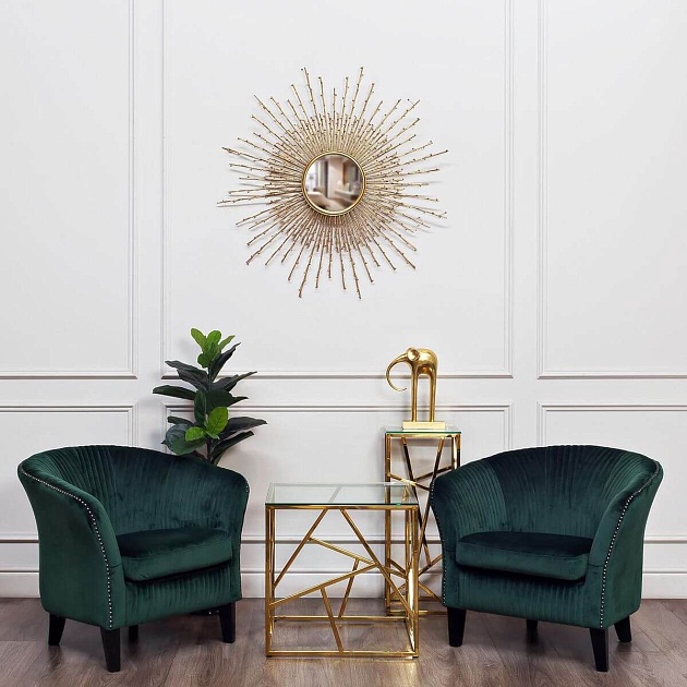 Журнальный стол Garda Decor 47ED-FS015Gold изображение 3 Журнальный стол Garda Decor 47ED-FS015Gold Фото № 3