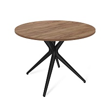 Кухонный стол Sheffilton SHT-TU30/90 ЛДСП черный/дуб галифакс табак 9936304101