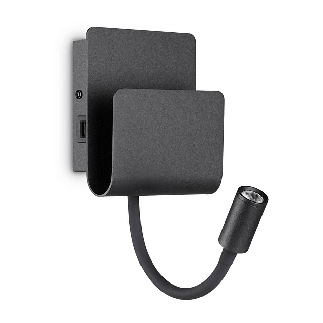 Бра Ideal Lux Probe AP2 Nero 237930 Фото № 1